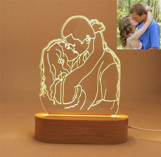 3D Engraved Lamp